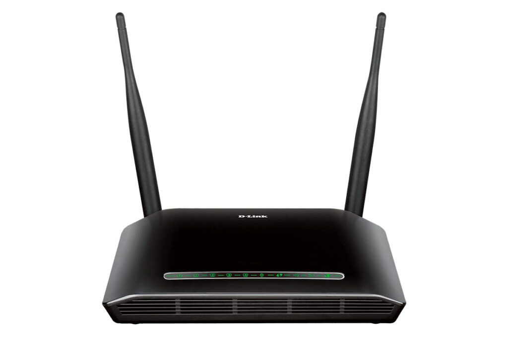 مودم روتر ADSL2 Plus بی‌سیم N300 دی-لینک مدل DSL-2750U