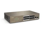 سوییچ 16 پورت POE تندا مدل TEF1118P-16-150W - تصویر 3
