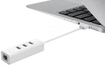 هاب USB 3.0 سه پورت و کارت شبکه تی پی-لینک مدل UE330 - تصویر 3