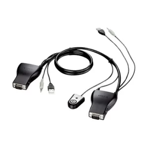 سوییچ KVM با 2 پورت USB دی-لینک مدل KVM-222