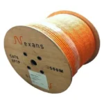 کابل شبکه نگزنس Cat6 SFTP تمام مس روکش PVC حلقه 500 متری