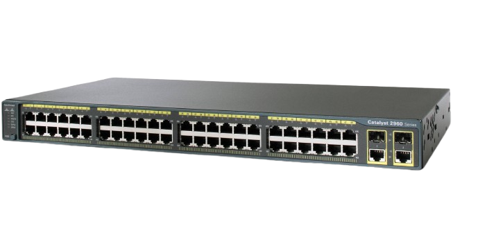 سوییچ شبکه سیسکو مدل WS-C2960-48TC-L